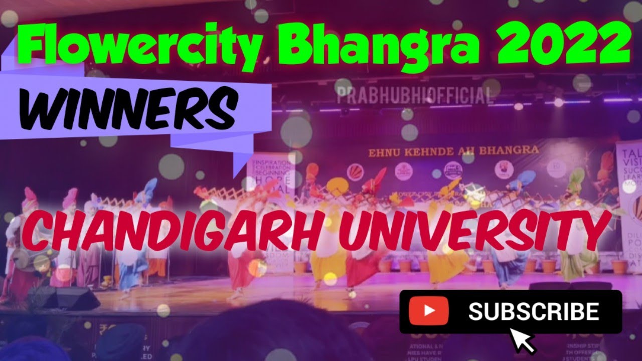 Winners || Chandigarh University || Flowercity Bhangra 2022