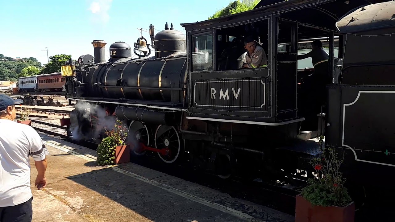 Maria fumaça em São Lourenço, MG