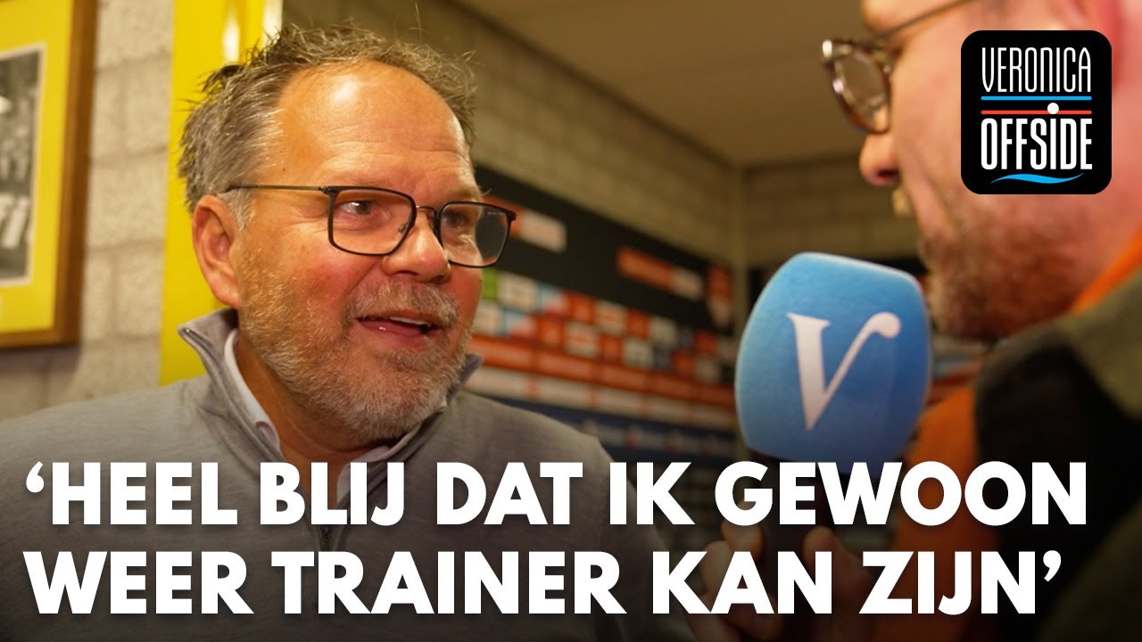 Tom Staal in gesprek met Henk de Jong: 'Ik ben heel blij dat ik weer gewoon trainer kan zijn'