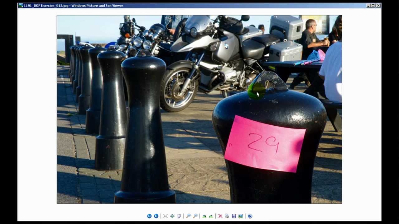 Depth Of Field Exercise