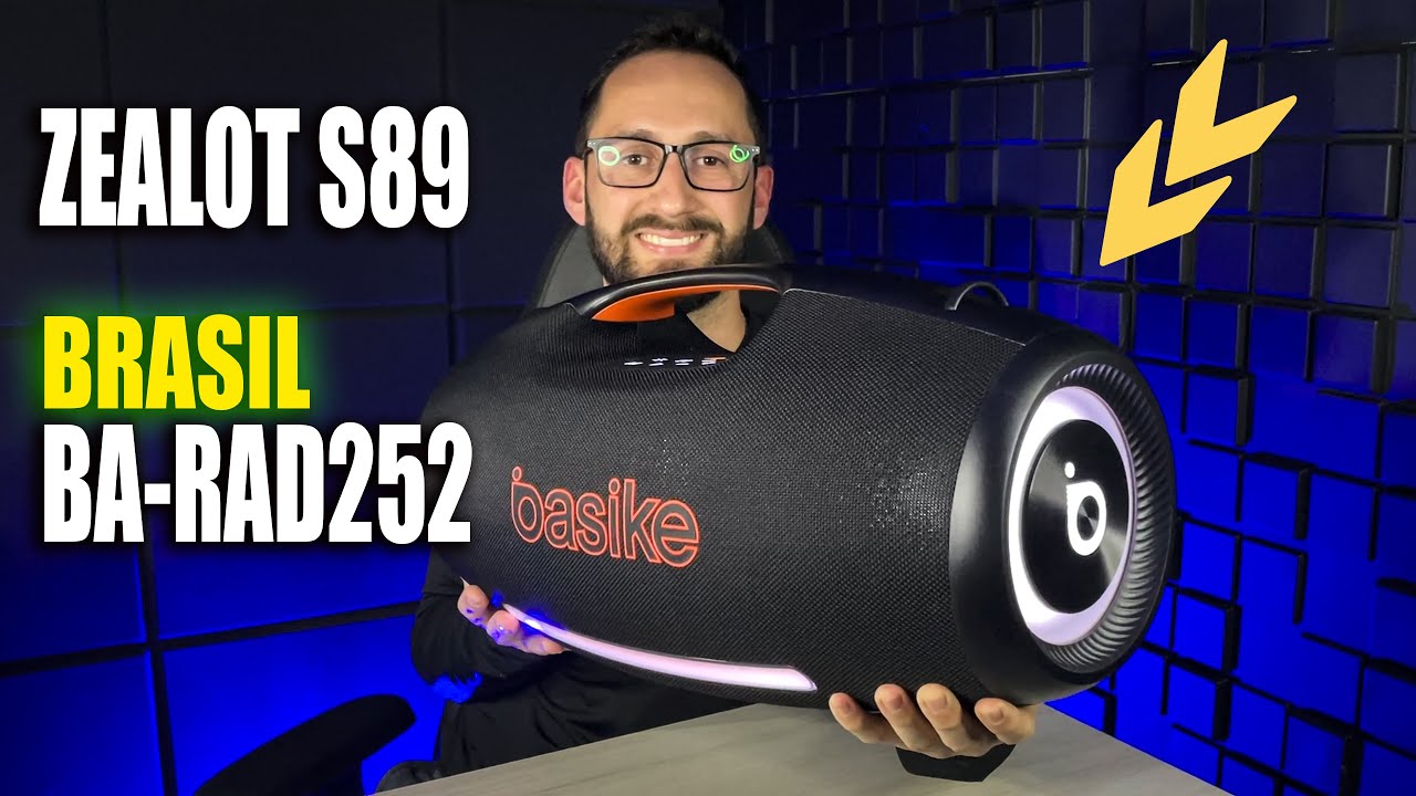 🚨 Você Precisa Ver Isso! BASIKE BA-RAD252 a Nova Zealot S89 No Brasil!