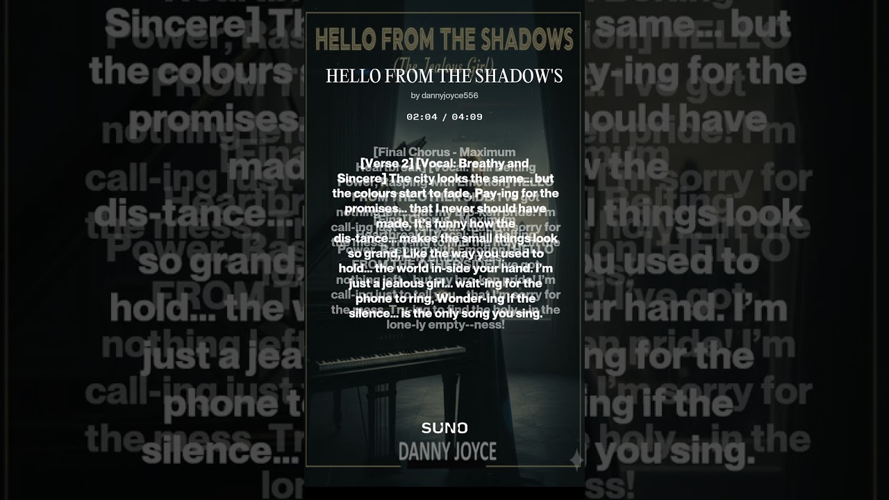 HELLO FROM THE SHADOW'S