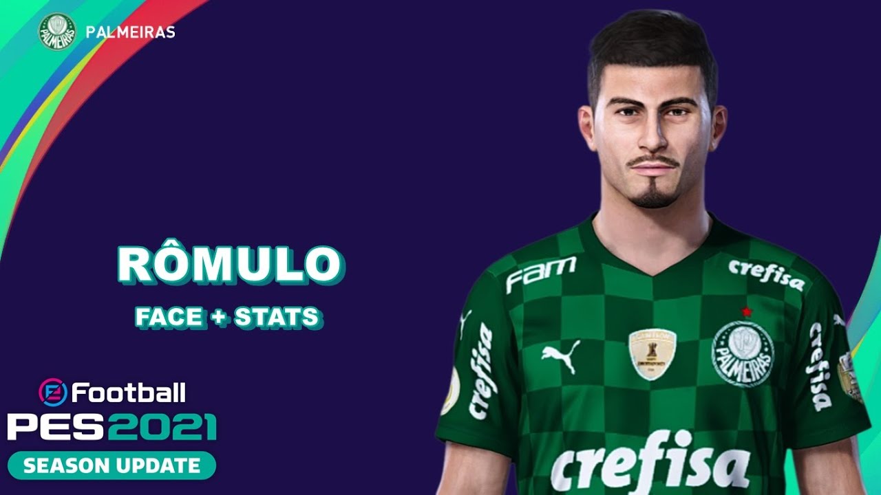 RÔMULO PES 2021 (PALMEIRAS) EFOOTBALL COMO FAZER