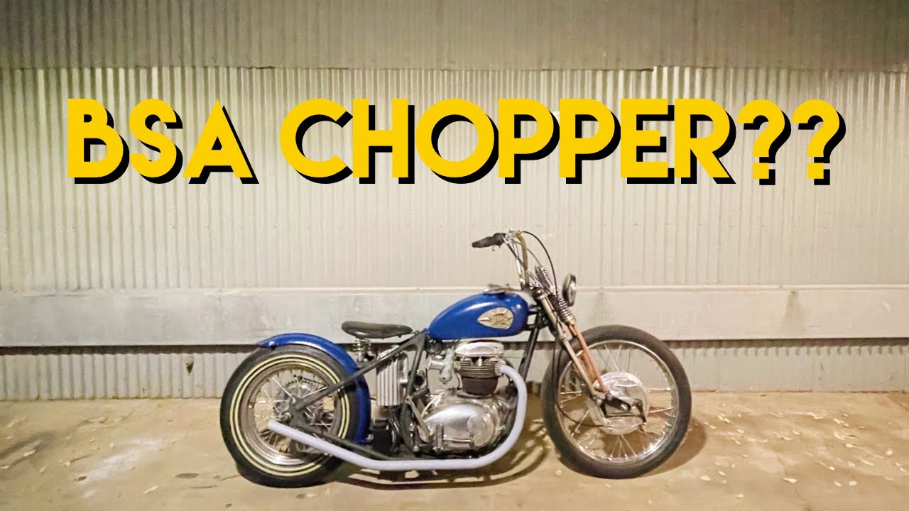 Can we get this rigid 60's BSA chopper on the road?? | Mazi Moto