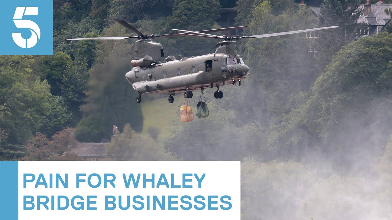 Whaley Bridge dam: businesses count cost of evacuation | 5 News