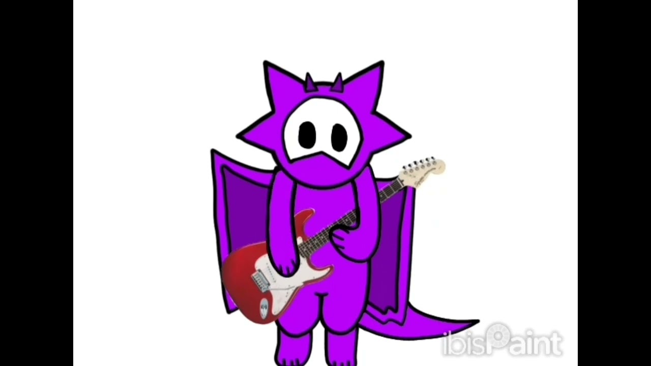 Slimepupdragon playing an guitar