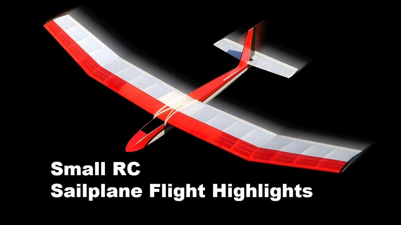 Small RC Sailplane Flight Highlights