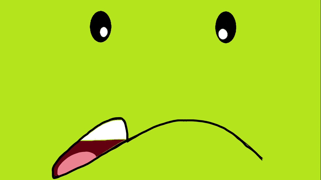 Face animation; Face makes a silly sandwich!