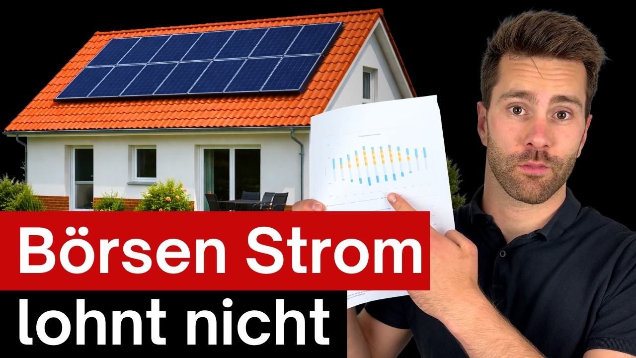 Dynamische Stromtarife und Photovoltaik: DAS sagt dir Niemand!