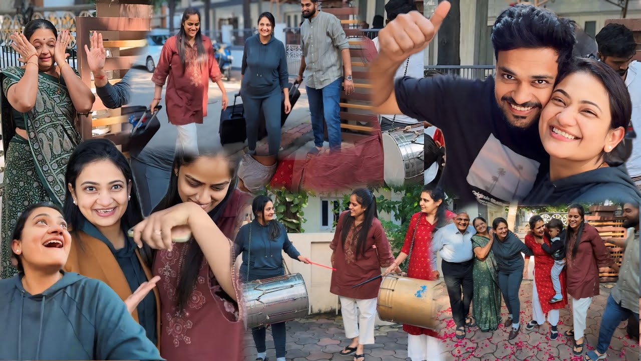 Chote bhai ki shaadi ke liye uk 🇬🇧 se India 🇮🇳 pohoch gayi aur mujhe surprise 😮 mili ! Thank you ☺️ 