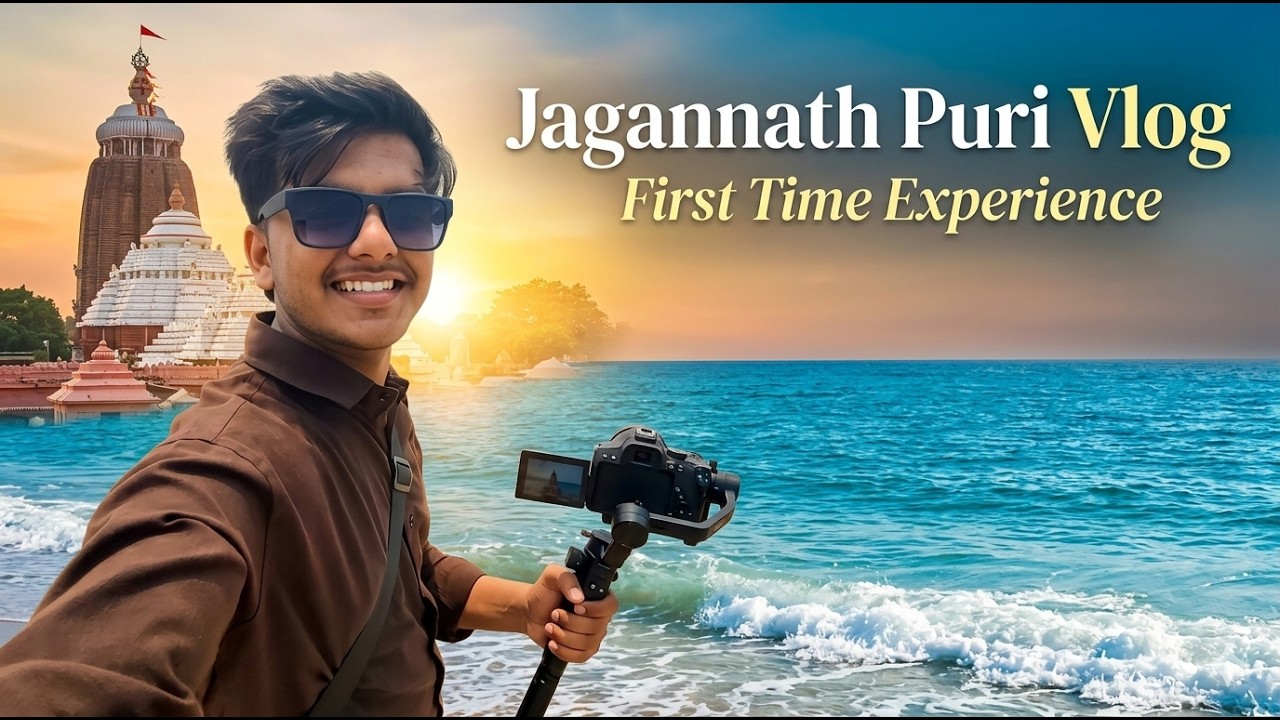 Puri Jagannath Temple Vlog 2026 | First Time Puri Visit | Puri Beach + Temple