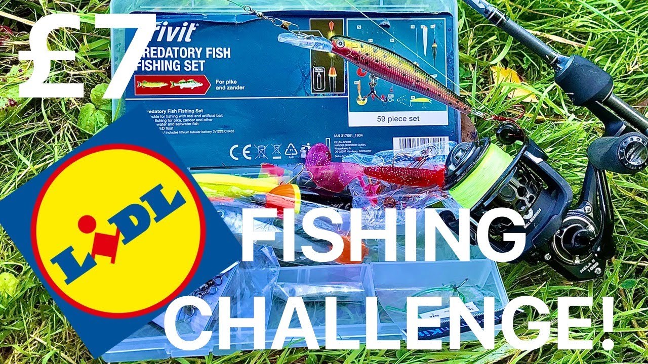 БЮДЖЕТ Набор Lidl Predator за 7 фунтов стерлингов. Состязание по ловле щуки!