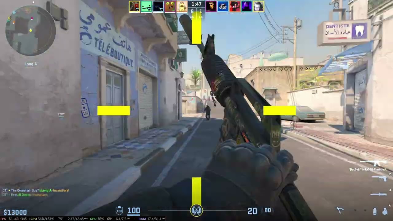 Counter Strike 2 - Dust 2 - Full Competitive Gameplay #CS2 #Gameplay #Gaming #Gamer  #trending