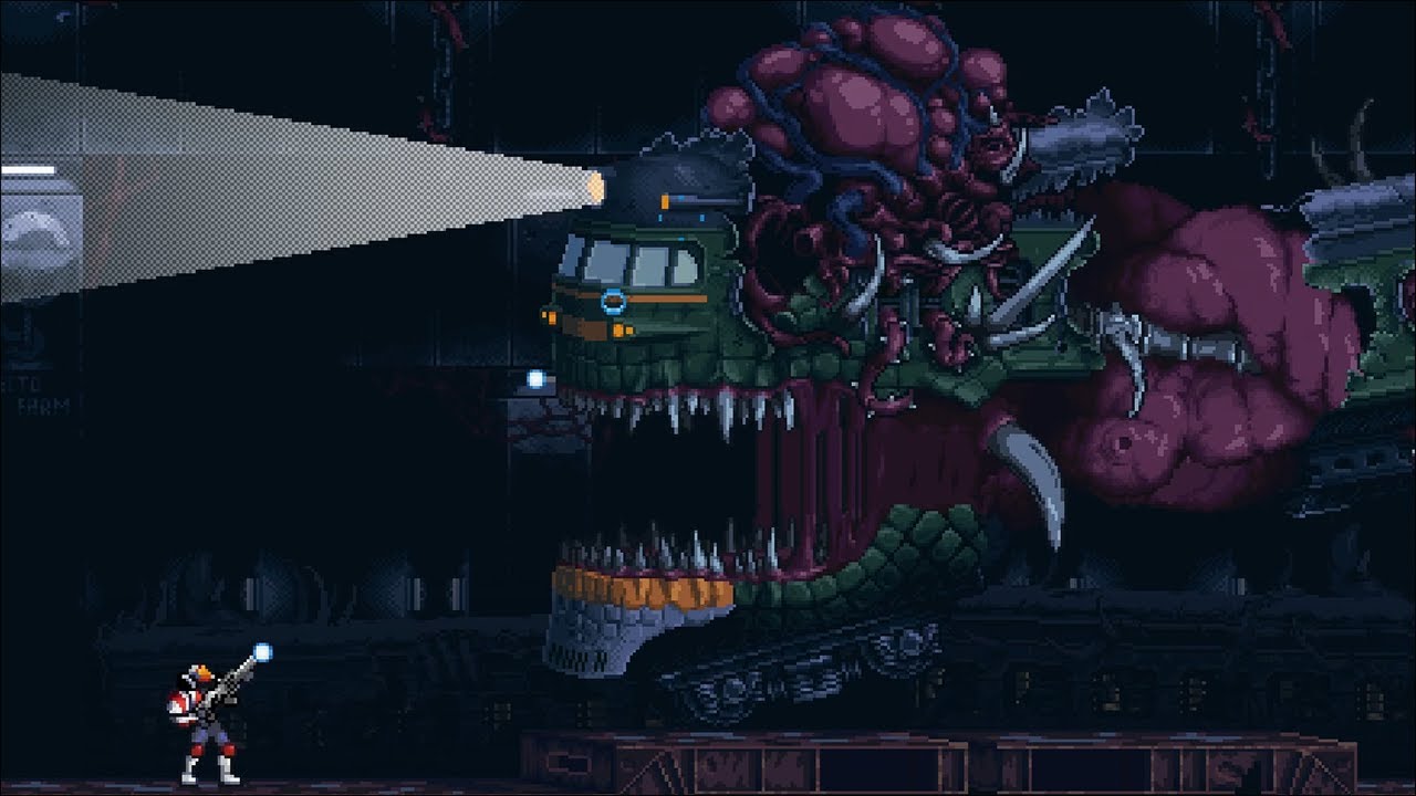 Iron Meat - All Bosses [Hard Mode, No Damage / No Power-Ups] + Ending