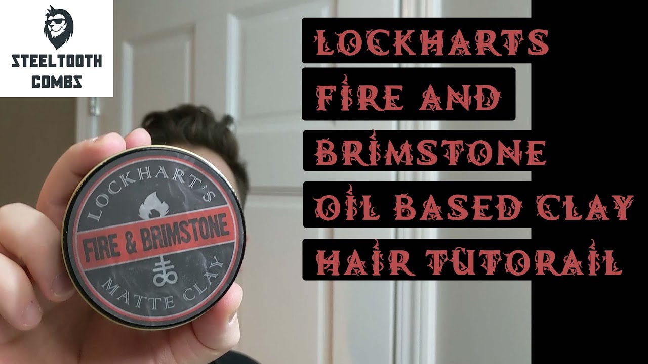 Pomade Hairstyles - Lockhart's Fire and Brimstone Hair Tutorial ft. Steeltooth Combs
