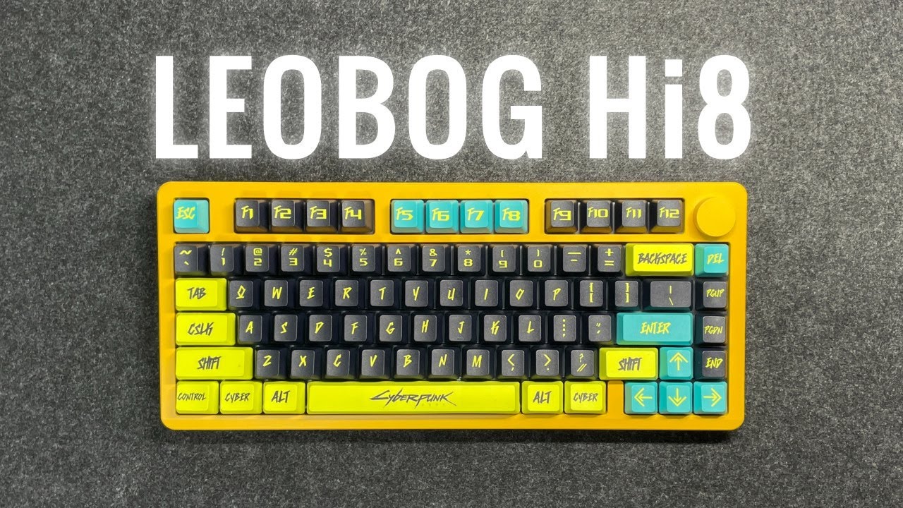LEOBOG Hi8 Aluminium Keyboard Sound Test🔊 Best Bang for Your Buck!💕 Switch Sound Comparison