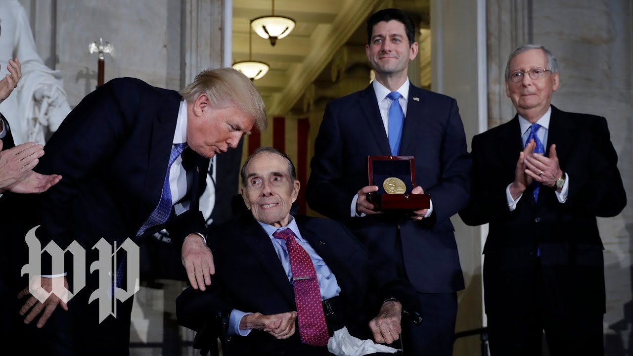 Lawmakers honor Bob Dole at Congressional Gold Medal ceremony