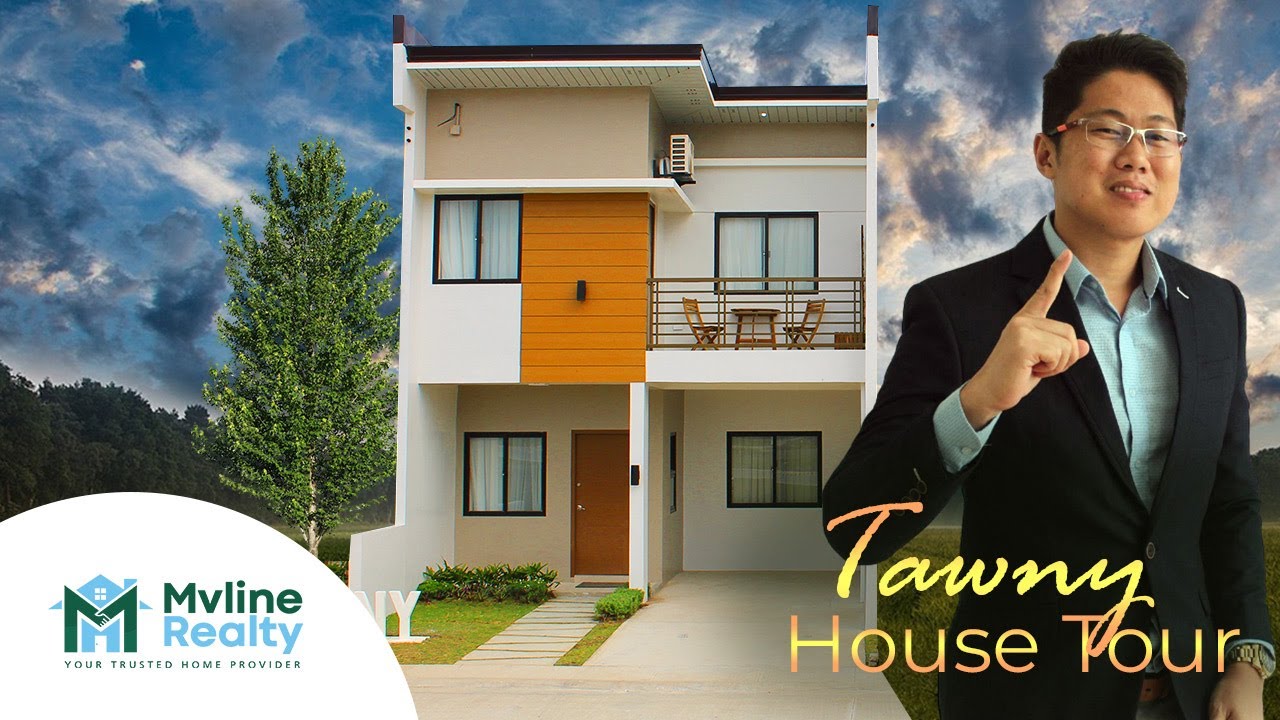 Tawny Townhouse Model unit in The Hauslands Mabalacat | House Tour
