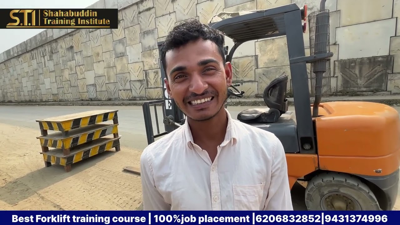 Best forklift training mila 100%job gujrat me
