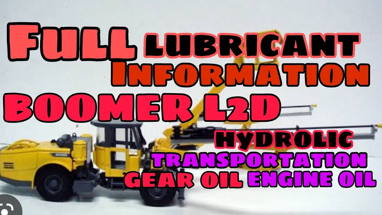 l2d Boomer ka full information# boomer me kitneour kaha kaha  lubrication use hota he