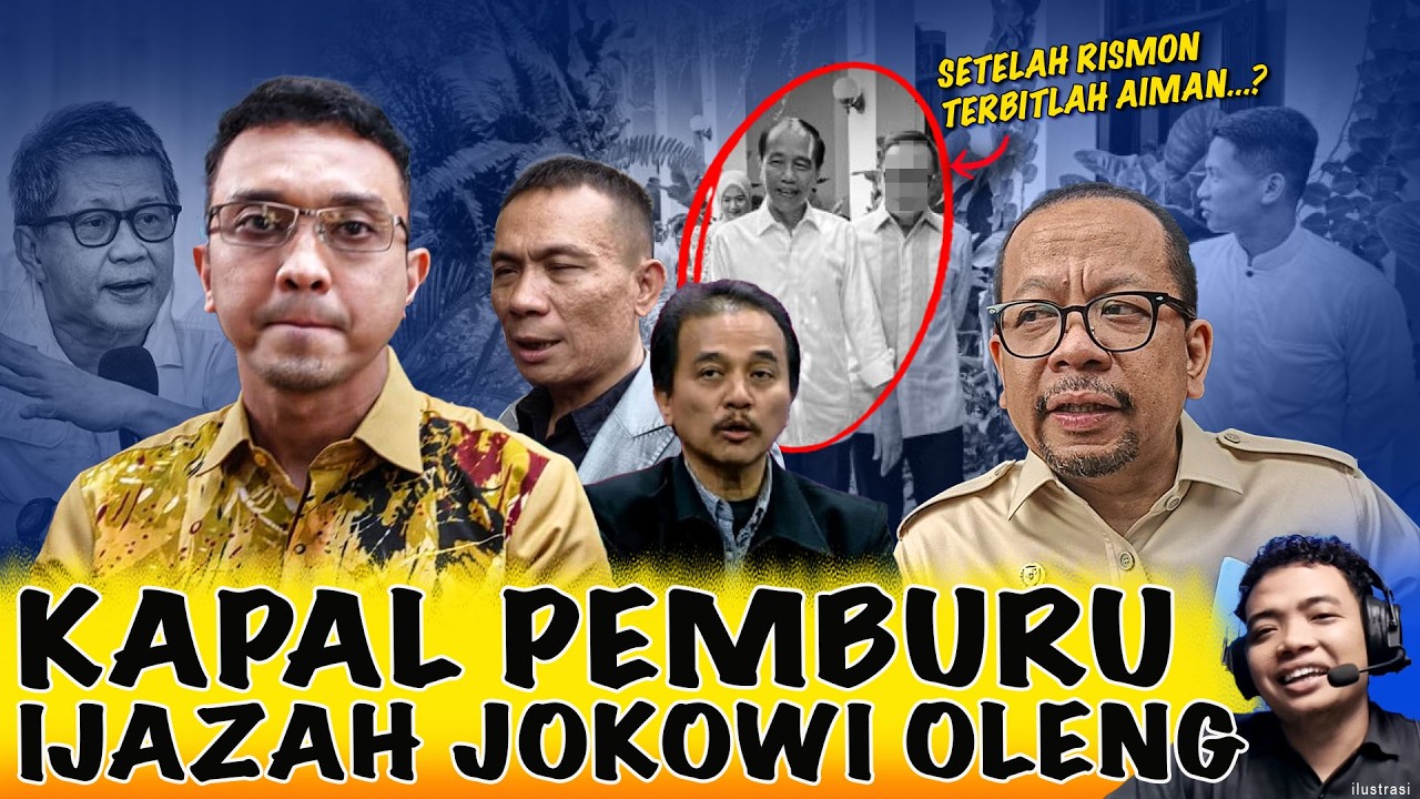 INPO A1 BOCOR😱AIMAN “KEPERGOK” TAKUT, AUTO NGEMIS KE JOKOWI⁉️👉 QODARI BOCORKAN😱ROY SURYO AUTO NGAKU