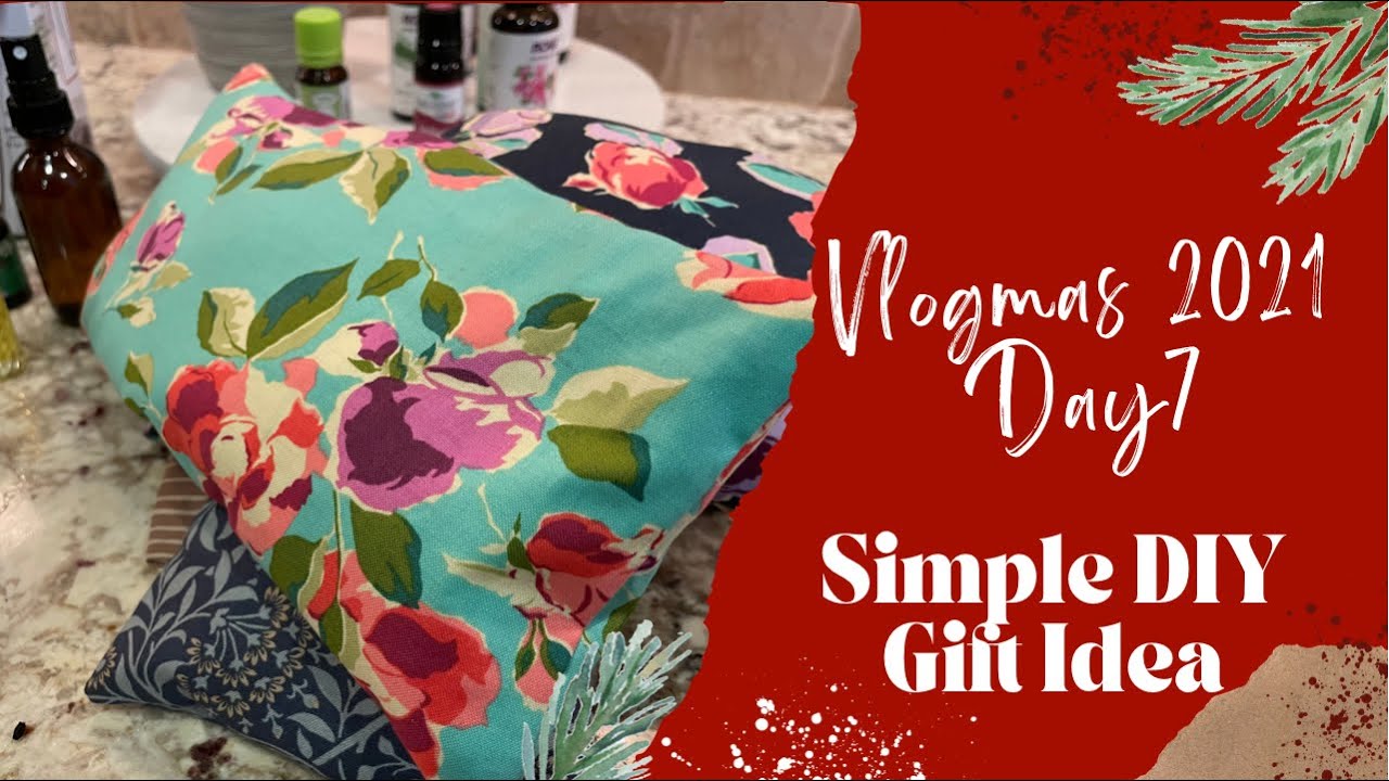 How to make Lavender Eye Pillows : Handmade Christmas Gifts : Vlogmas Day 7