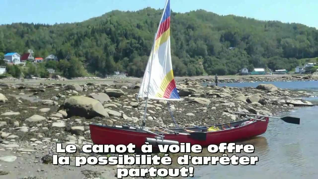 teknotik.biz canot &agrave; voile , kit de voile pour canoe, canoe sailing kit, spring creek