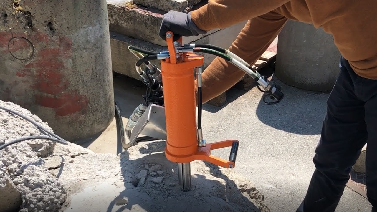 Cijepanje stijena uz Hycon Kilrox