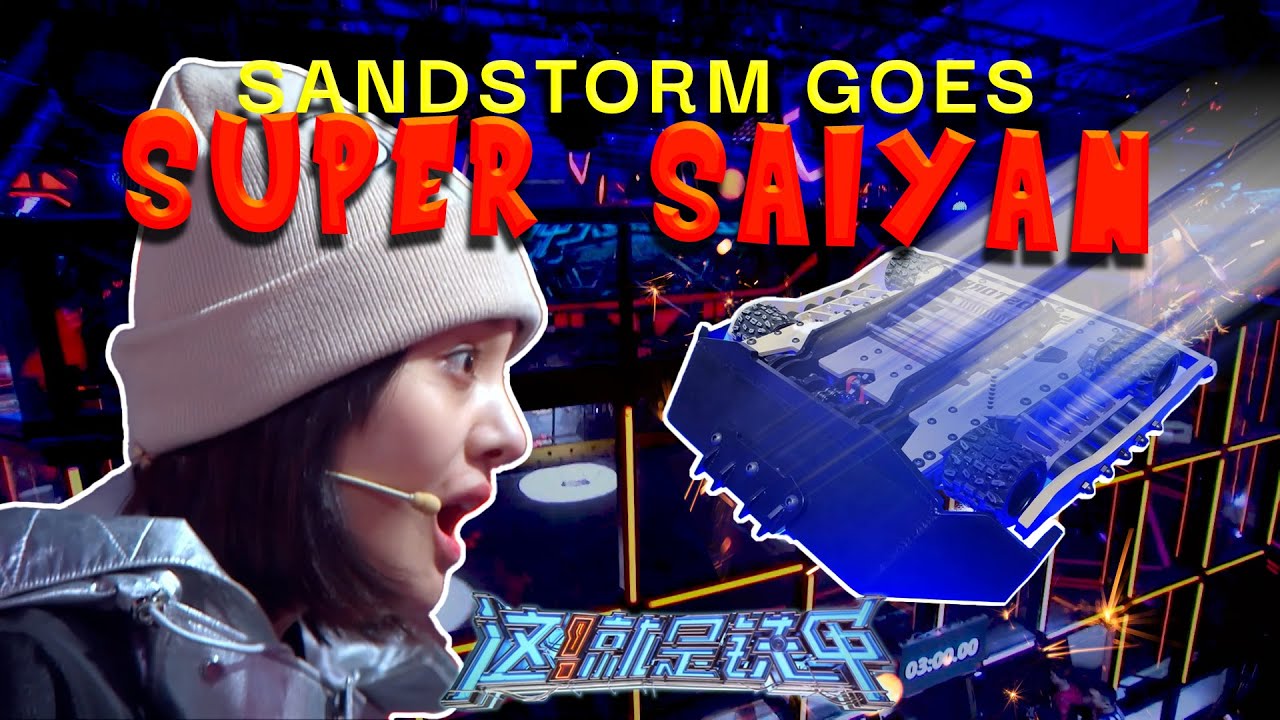 Sandstorm goes SUPER SAIYAN! | This is Fighting Robots | Mech+
