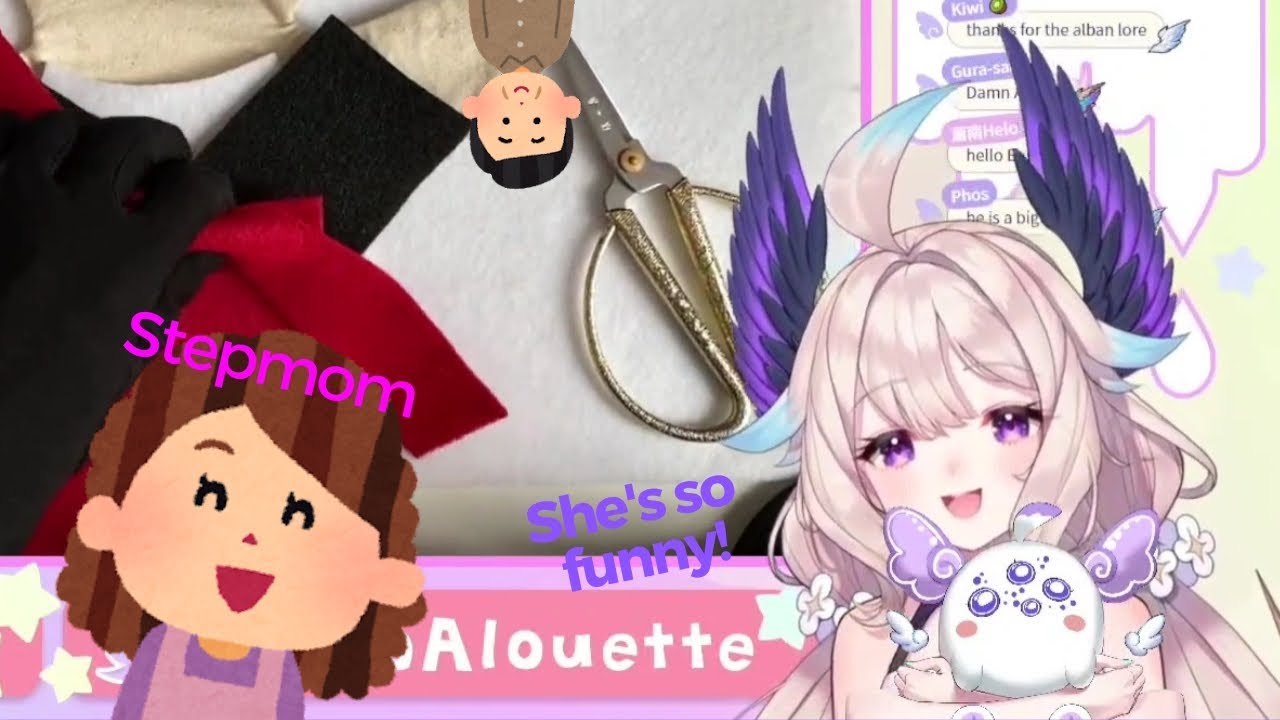 Enna talking about her stepmom