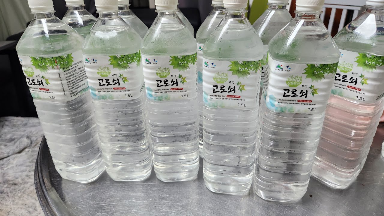 시골총각 맛도좋고 건강도 챙기는 고로쇠 수액