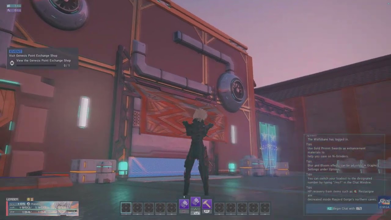 PSO2 NGS Creative Space Tour: Eternal City Mac Anu