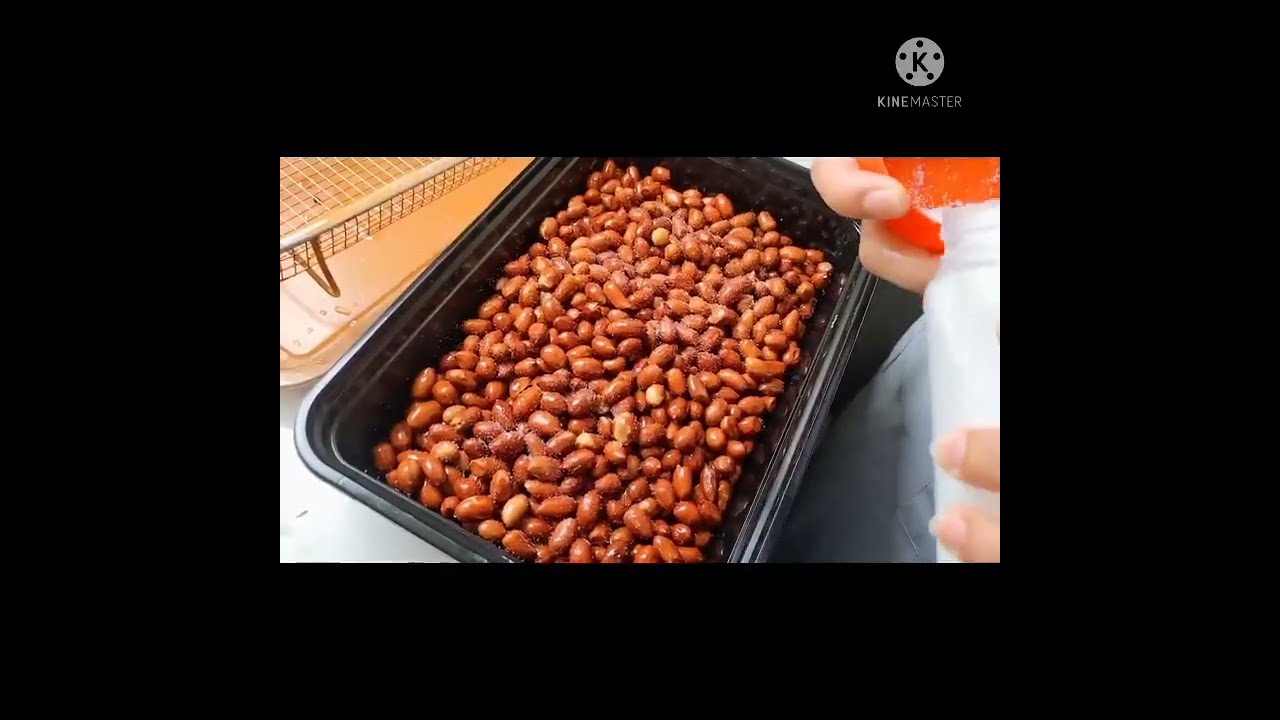 Fried Peanut with Garlic /Adobong Mani😍 #peanut #garlic #yummy