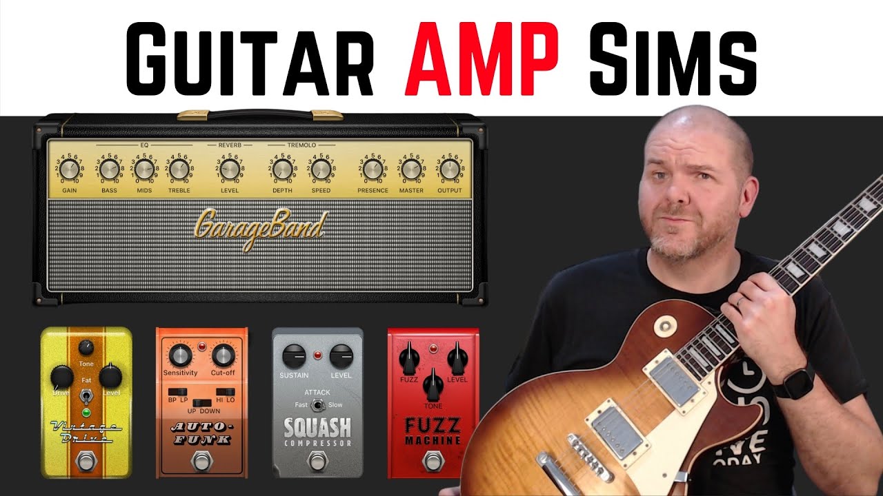 Симуляторы GarageBand GUITAR AMP для iOS (iPad/iPhone)