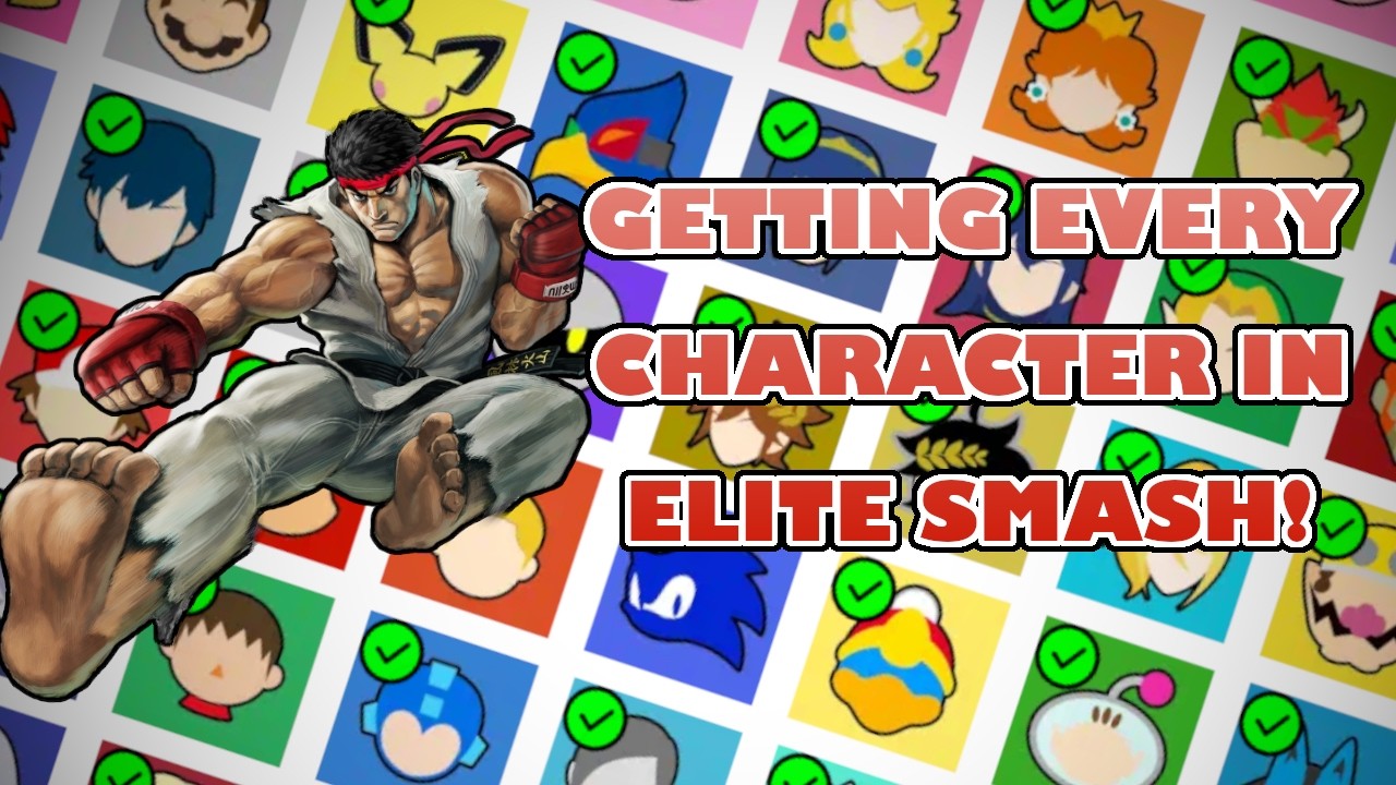 THE FINAL 6! Getting Characters in Elite Smash! THE END?😭 [Smash Ultimate]