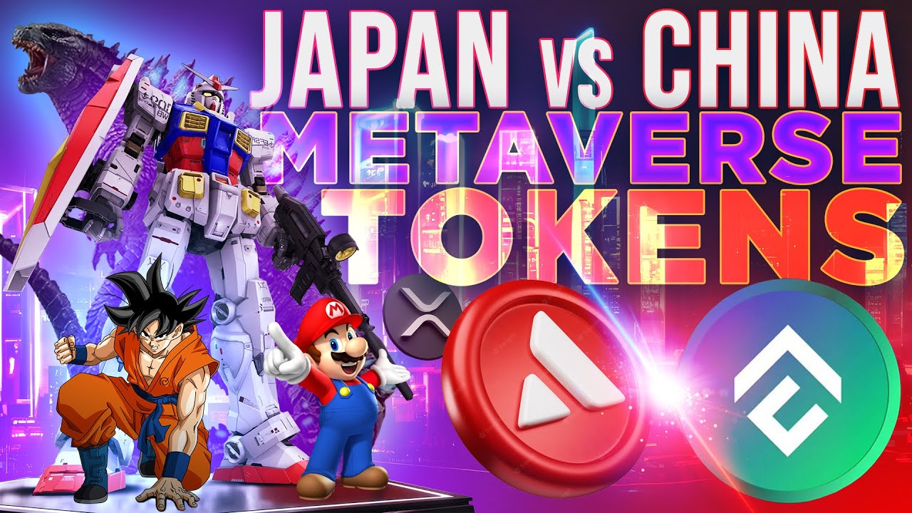 Japan vs China Metaverse Tokens | $AVAX, $CFX, & $XRP