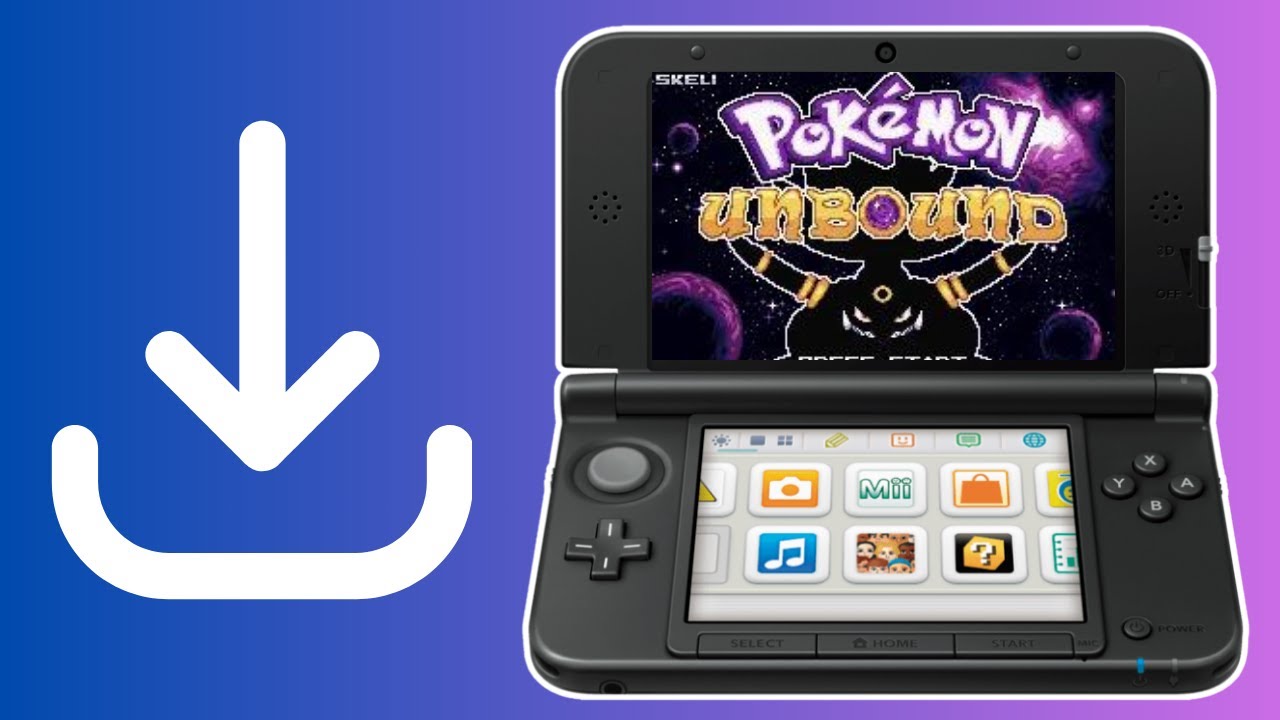 Как установить Pokemon Unbound на 3DS