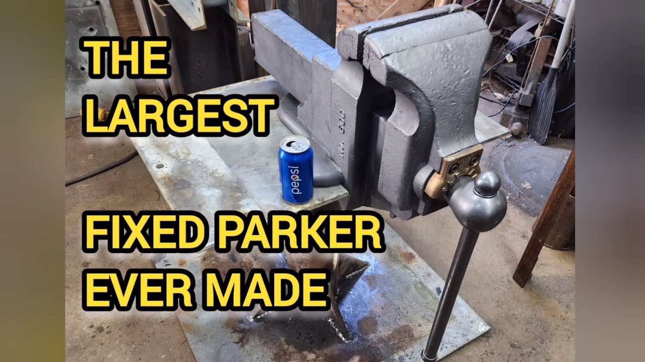 The largest fixed vise Charles Parker ever made. The No 600 