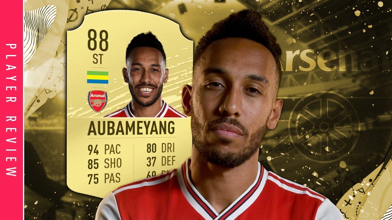 FIFA 20 Aubameyang Review | 88 Aubameyang Player Review | Fifa 20 Ultimate Team