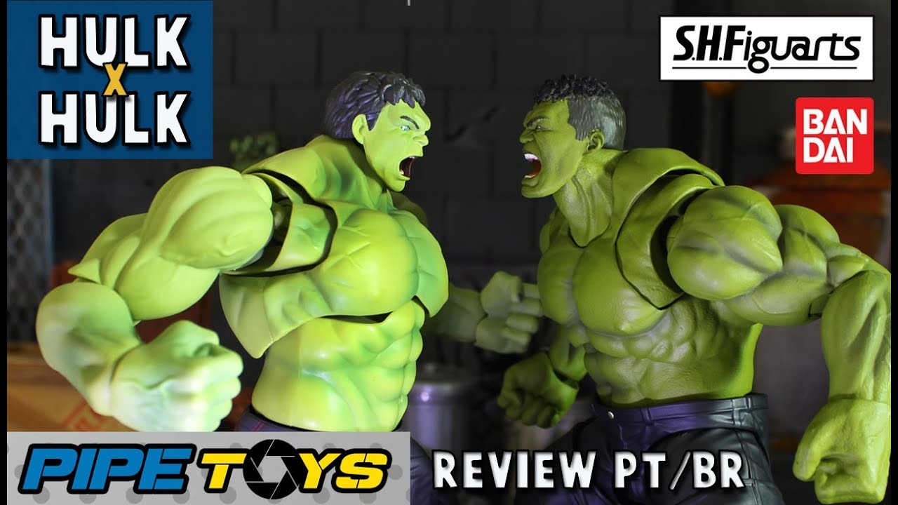 Hulk Age of Ultron x Hulk Infinity War | SH Figuarts | Bandai - Review PT/BR