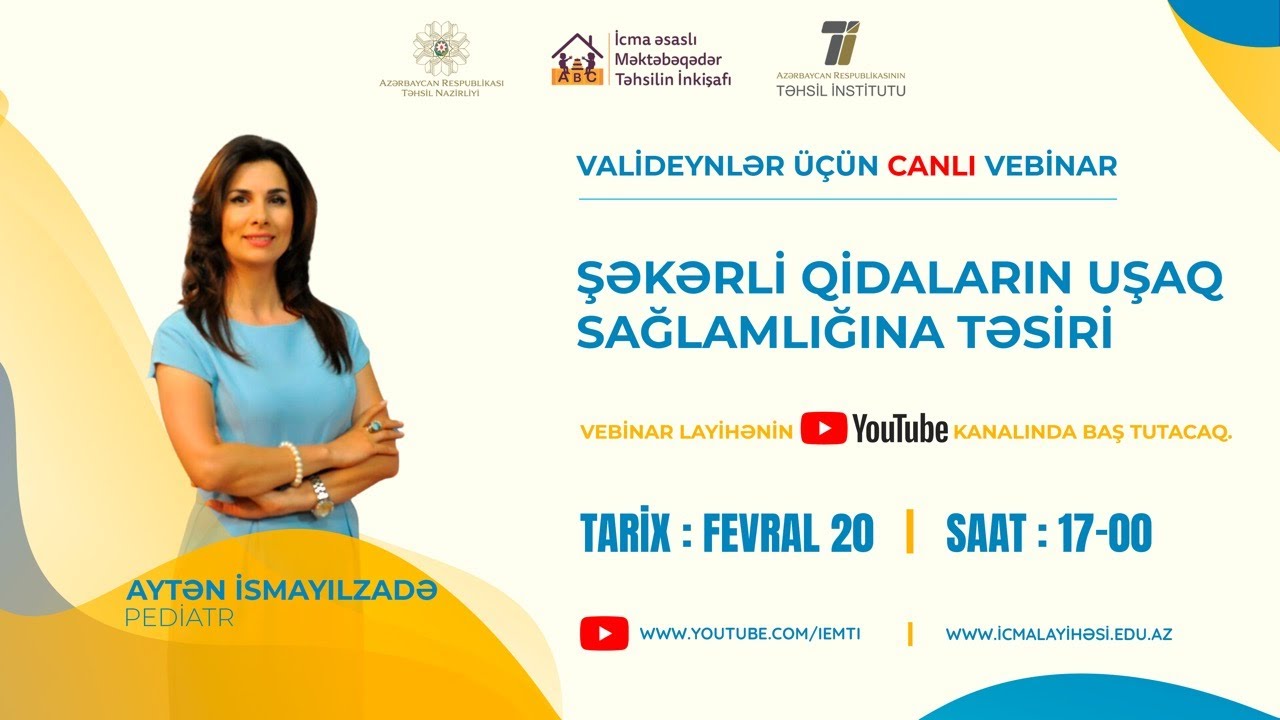 Canlı təlim | Şəkərli qidaların uşaq sağlamlığına təsiri