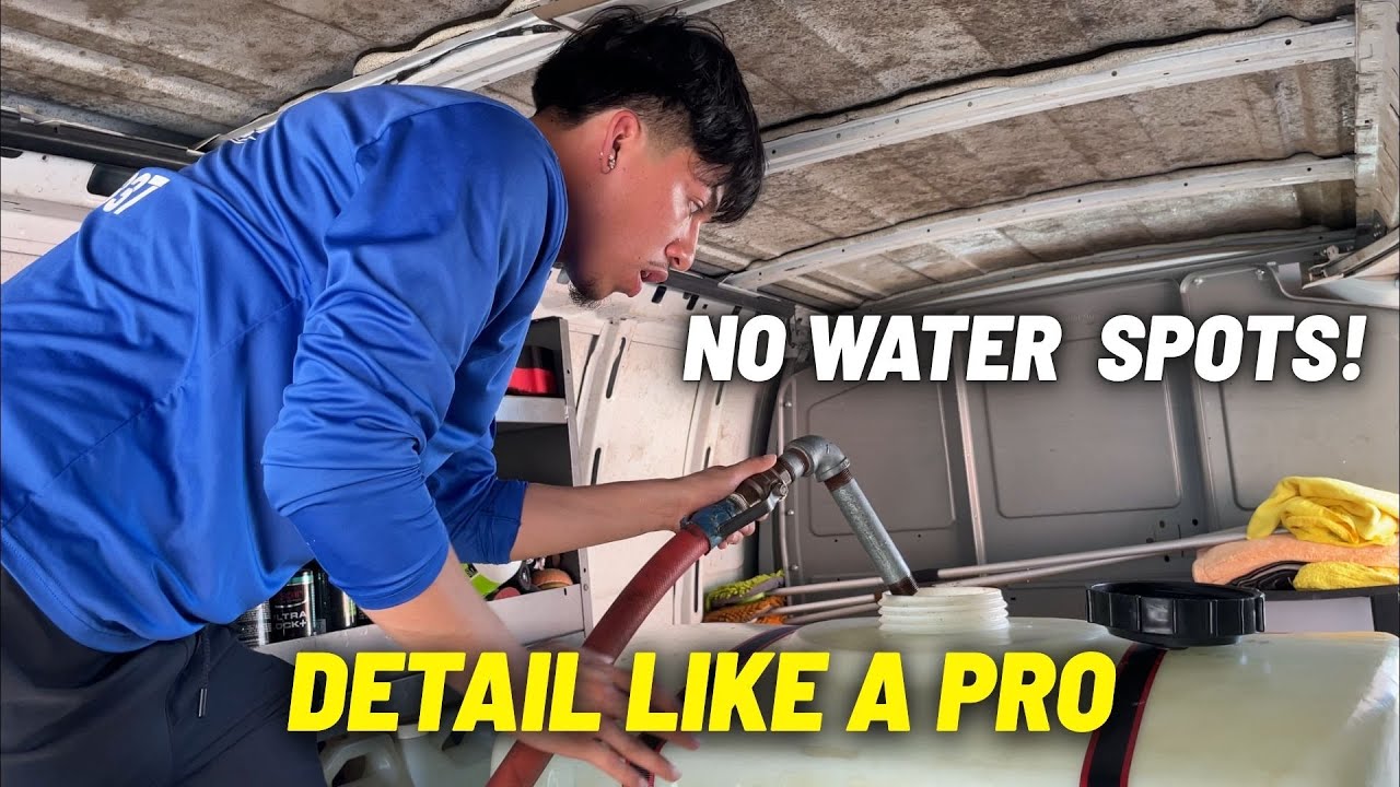 DI Water: The Secret to Spot-Free Car Detailing