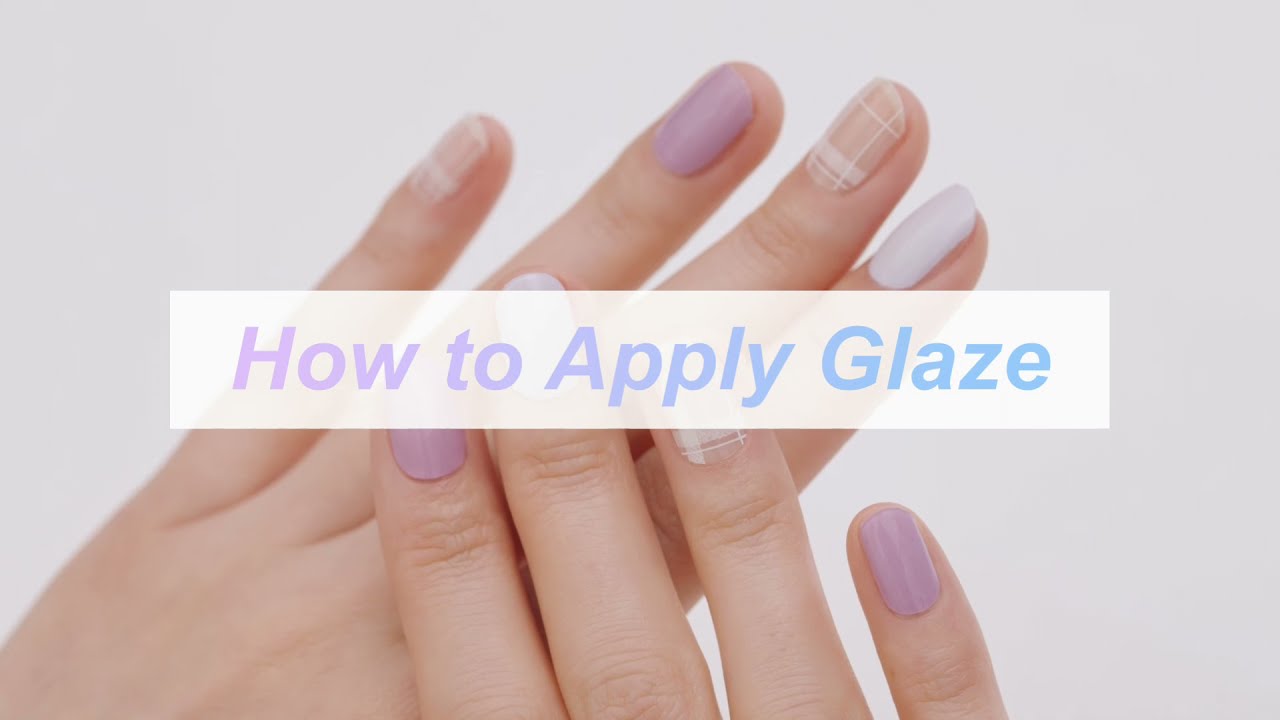 Dashing Diva | How to Apply Glaze | Semi Cure Nails |