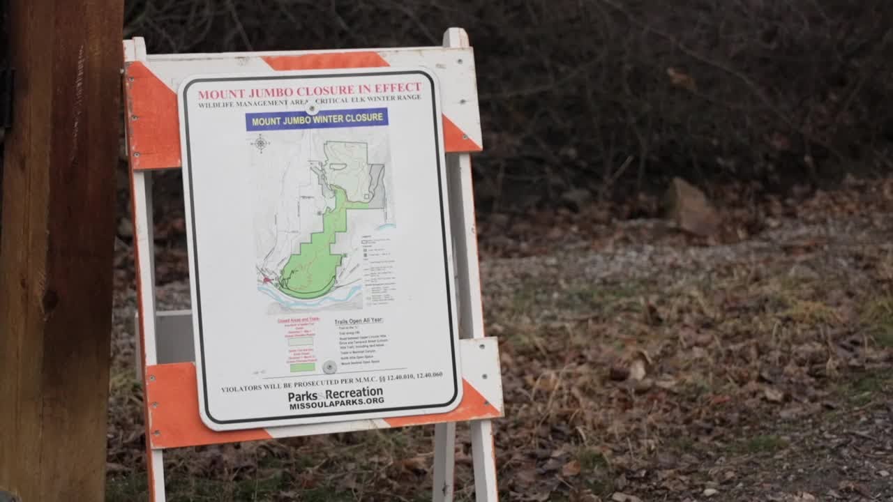 Missoula Parks & Recreation comments on Mount Jumbo’s winter closure