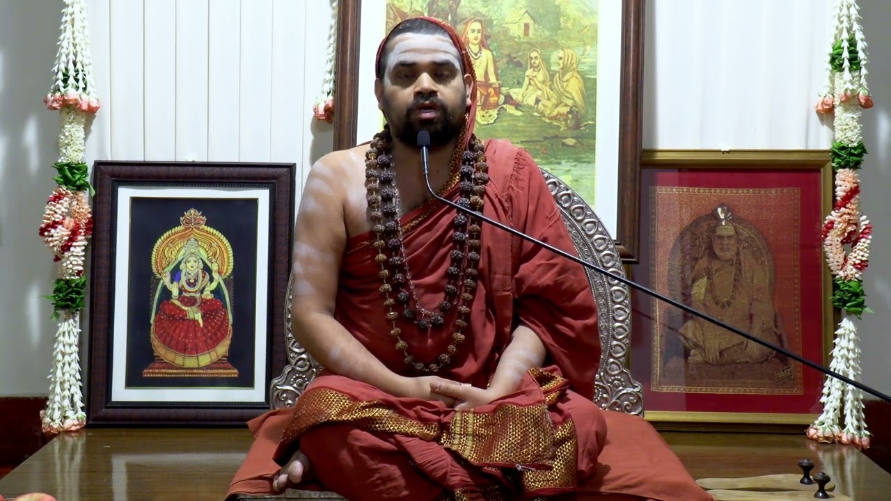 Deepavali Anugraha Sandesha from His Holiness Jagadguru Sri Sri Vidhushekhara Bharati Swamigal 🙏