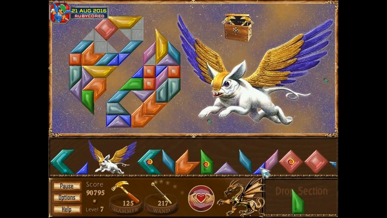 Magic Inlay (2003, PC) - 15 of 22: Fantasy Valley 7 - Flying Jerboa [720p60]