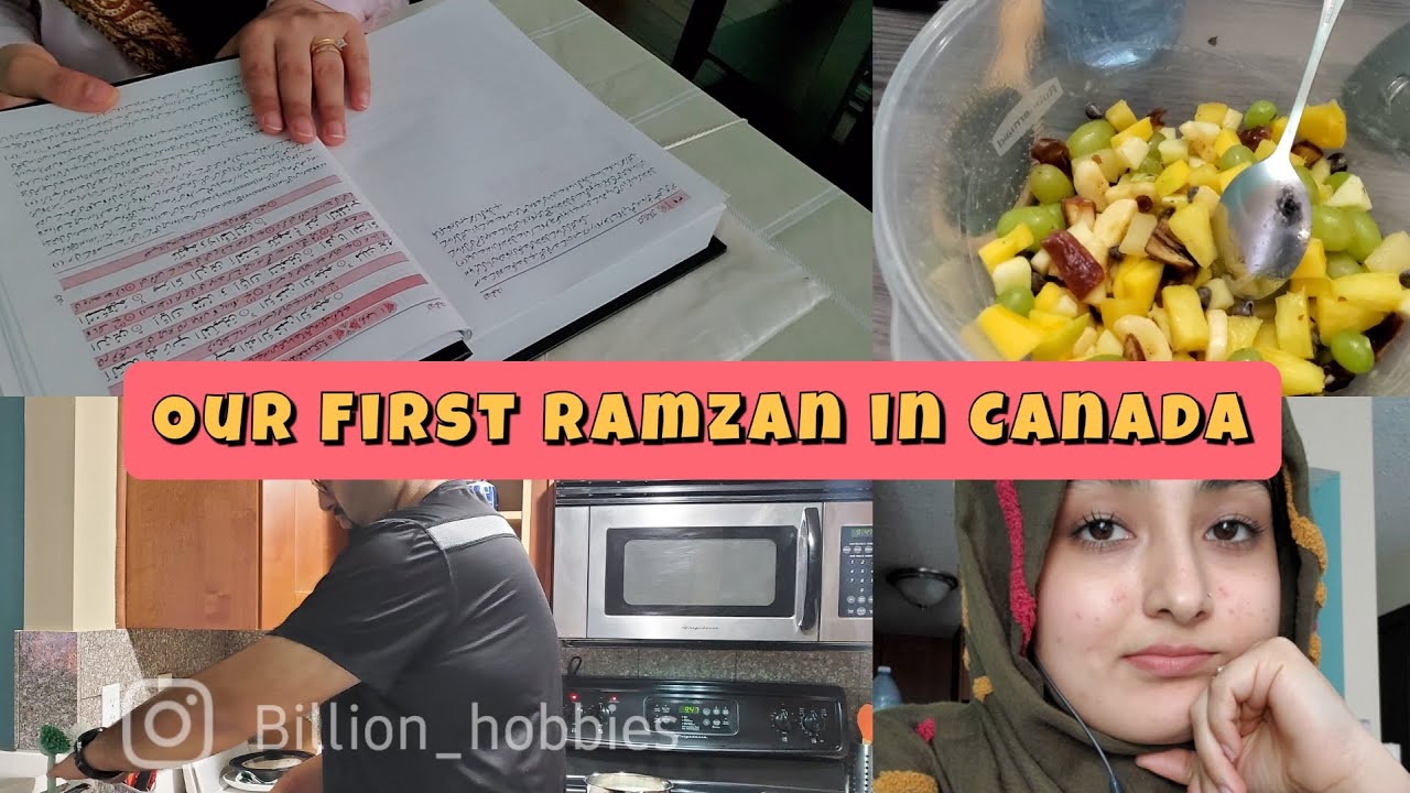Our First Ramzan In Canada | First Roza | Ramzan Vlog | Ramzan in Canada