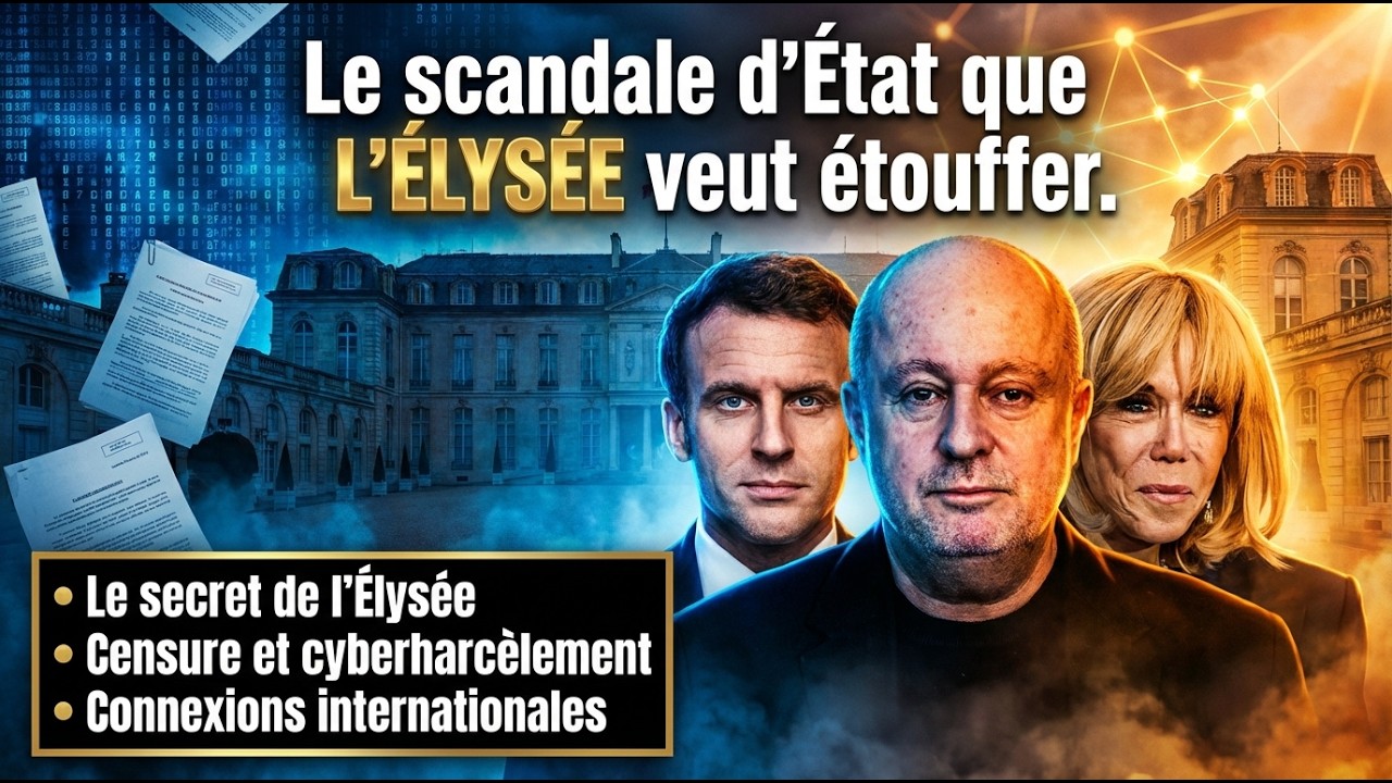 Xavier POUSSARD d&eacute;voile le plan de MACRON pour &eacute;touffer le lien BRIGITTE-EPSTEIN ! | GPTV