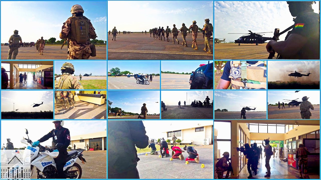 Military Raid Rehearsal by International Special Forces in Ghana (Flintlock 24)
