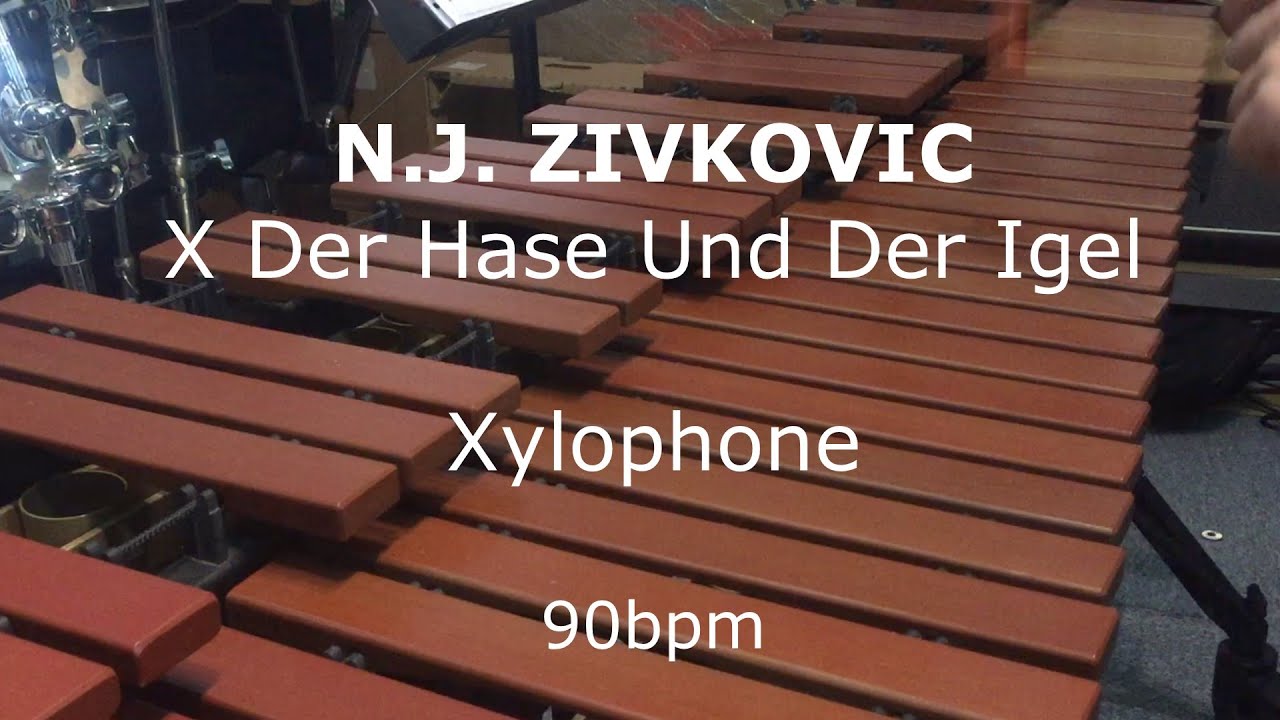 N.J. Zivkovic - X Der Hase Und Der Igel (My First Book for Xylophone and Marimba)